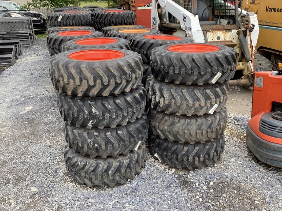 10-16.5 TIRES ON BOBCAT WHEELS