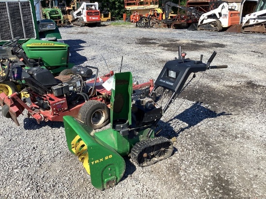 JOHN DEERE TRX26 SNOWBLOWER