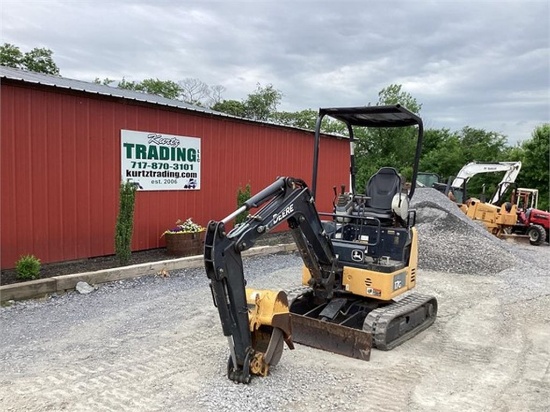 2017 DEERE 17G MINI EXCAVATOR