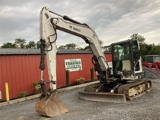 2017 BOBCAT E85 EXCAVATOR