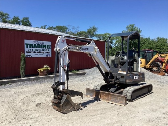 2018 BOBCAT E26 MINI EXCAVATOR