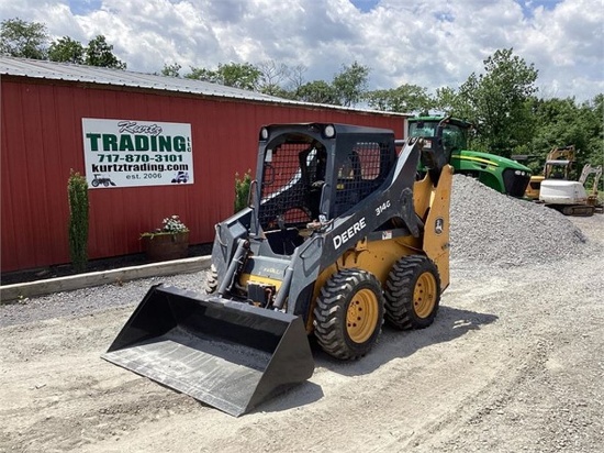 2017 DEERE 314G SKID STEER LOADER