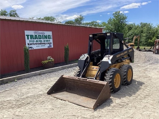 1996 NEW HOLLAND LX485 SKID STEER LOADER