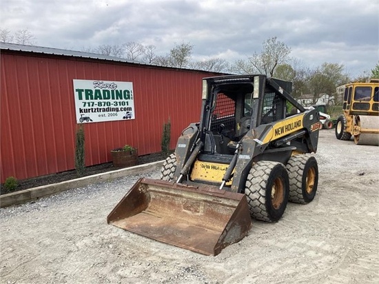 2008 NEW HOLLAND L185 SKID STEER LOADER
