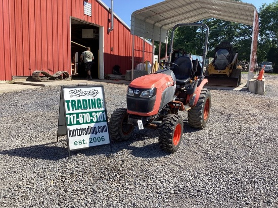 2018 KUBOTA B2601HSD COMPACT TRACTOR