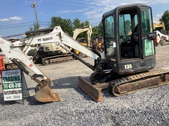 2011 BOBCAT E35 MINI EXCAVATOR