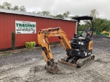 2019 CASE CX17C MINI EXCAVATOR