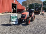 2018 KUBOTA B2601HSD COMPACT TRACTOR