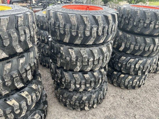 12-16.5 TIRES ON BOBCAT WHEELS