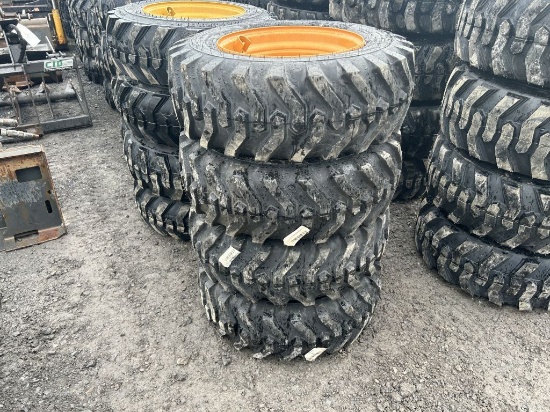 10-16.5 TIRES ON CASE WHEELS