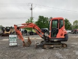 2014 KUBOTA KX91-3 MINI EXCAVATOR