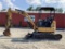 2014 CATERPILLAR 303.5E CR MINI EXCAVATOR