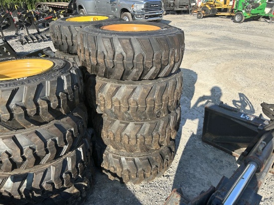 12-16.5 TIRES ON CASE WHEELS