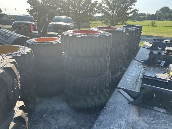 12-16.5 TIRES ON BOBCAT WHEELS