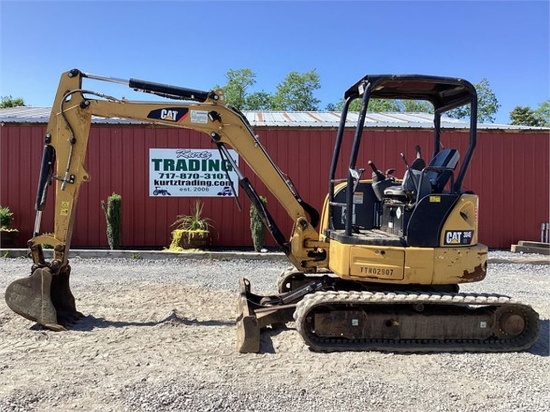 2015 CATERPILLAR 304E CR MINI EXCAVATOR