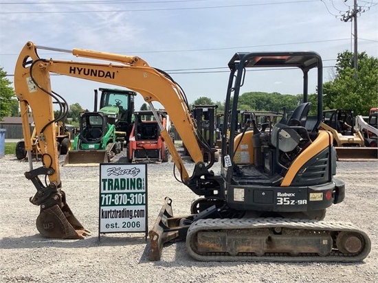 2016 HYUNDAI ROBEX 35Z-9A MINI EXCAVATOR