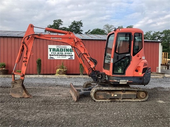 2014 KUBOTA KX91-3 MINI EXCAVATOR