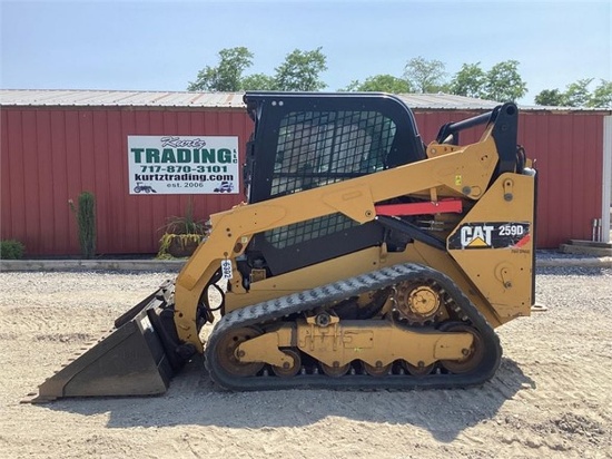2017 CATERPILLAR 259D SKID STEER LOADER