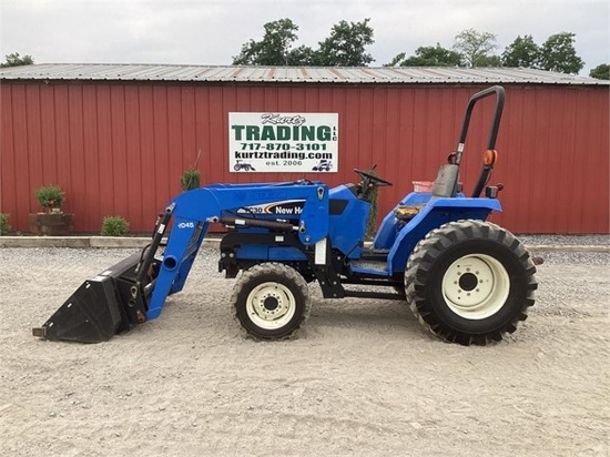 2008 NEW HOLLAND TC30 COMPACT TRACTOR