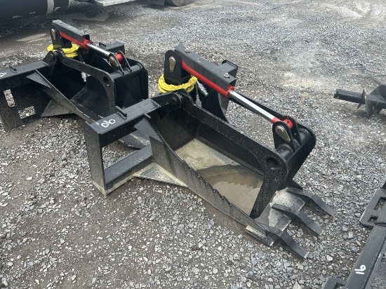 WILDCAT STUMP BUCKET W/ GRAPPLE