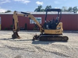 2013 CATERPILLAR 303.5E CR MINI EXCAVATOR