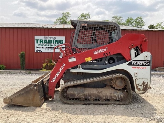 2017 TAKEUCHI TL10V2 SKID STEER LOADER