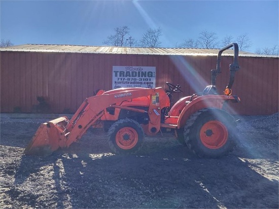 2018 KUBOTA L3301HST COMPACT TRACTOR