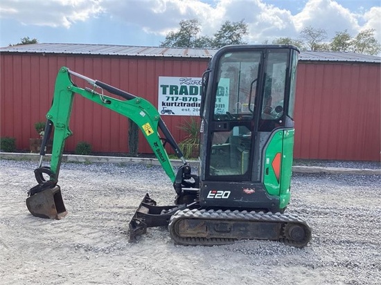 2016 BOBCAT E20 MINI EXCAVATOR