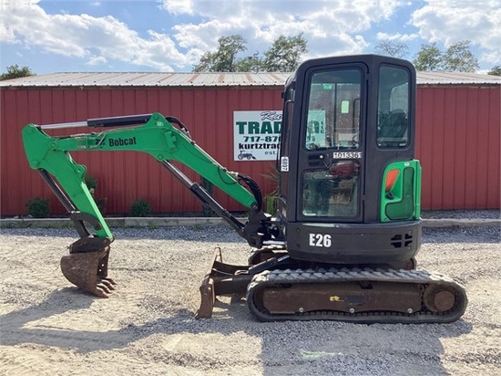 2017 BOBCAT E26 MINI EXCAVATOR