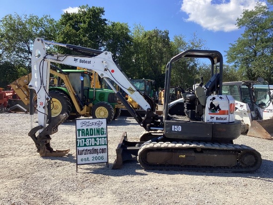 2012 BOBCAT E50 MINI EXCAVATOR