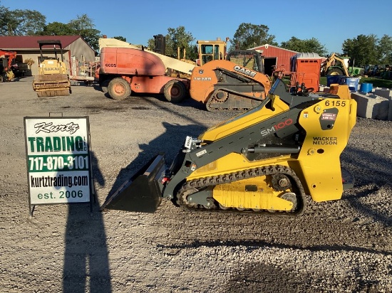 2022 WACKER NEUSON SM100 SKID STEER LOADER