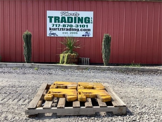 1995 JOHN DEERE (4) SUITCASE WEIGHTS