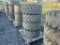 12-16.5 TIRES ON CATERPILLAR WHEELS