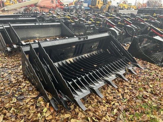 NEW WILDCAT 80" ROCK BUCKET WITH TEETH