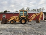 1987 FORD 555B BACKHOE
