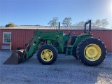 1996 JOHN DEERE 6400 FARM TRACTOR