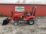 2023 MASSEY FERGUSON GC1723E COMPACT TRACTOR
