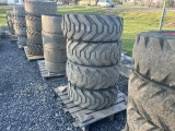 12-16.5 TIRES ON CATERPILLAR WHEELS