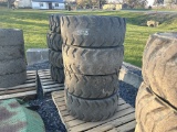 12-16.5 TIRES ON CATERPILLAR WHEELS