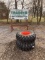 2020 KUBOTA  15X19.5 WHEELS & TIRES