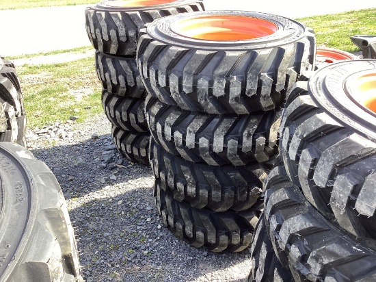 10-16.5 TIRES ON BOBCAT WHEELS