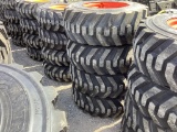 12-16.5 TIRES ON BOBCAT LARGE HOLE WHEELS