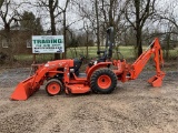 2014 KUBOTA B3200HSD COMPACT TRACTOR