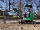 2017 DEERE 26G MINI EXCAVATOR