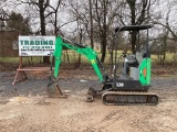 2016 BOBCAT E20 MINI EXCAVATOR