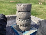 31X21.5-16.5 TIRES ON BOBCAT WHEELS