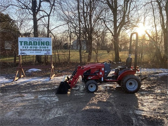 2021 MAHINDRA EMAX 25L COMPACT TRACTOR