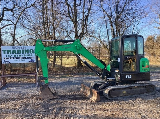 2015 BOBCAT E42 MINI EXCAVATOR