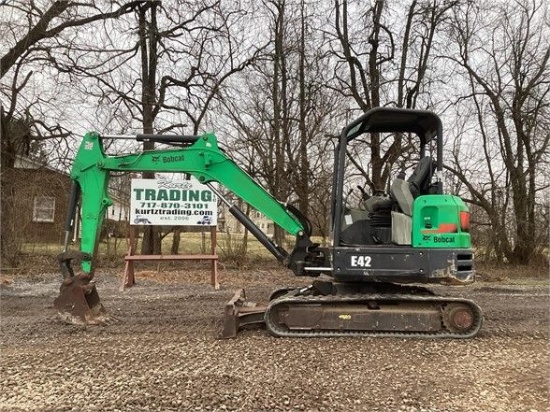 2015 BOBCAT E42 MINI EXCAVATOR