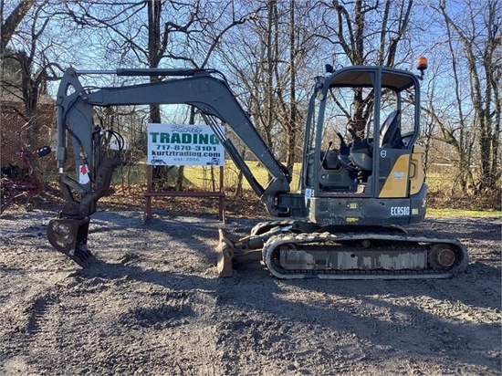 2019 VOLVO ECR58D MINI EXCAVATOR